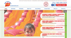 Desktop Screenshot of ontarioinflatables.com